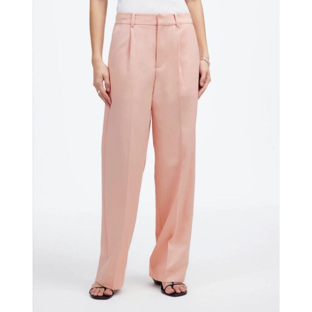 Madewell Slouchy Straight Drapey Twill Pants US Women's 00